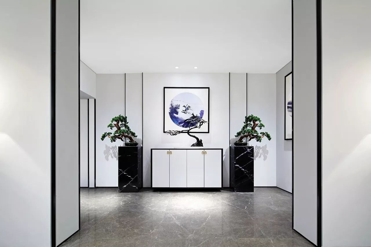 雙拼別墅樣板房：禪意留白的東方中式之美！