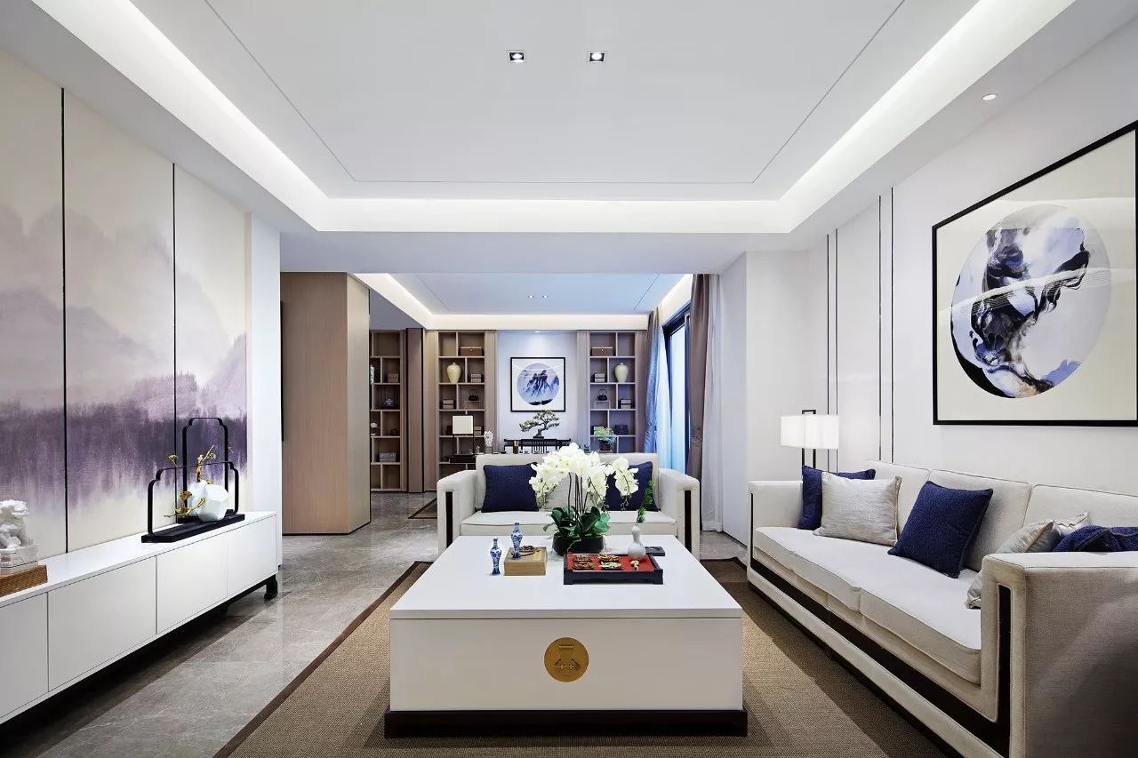 雙拼別墅樣板房：禪意留白的東方中式之美！