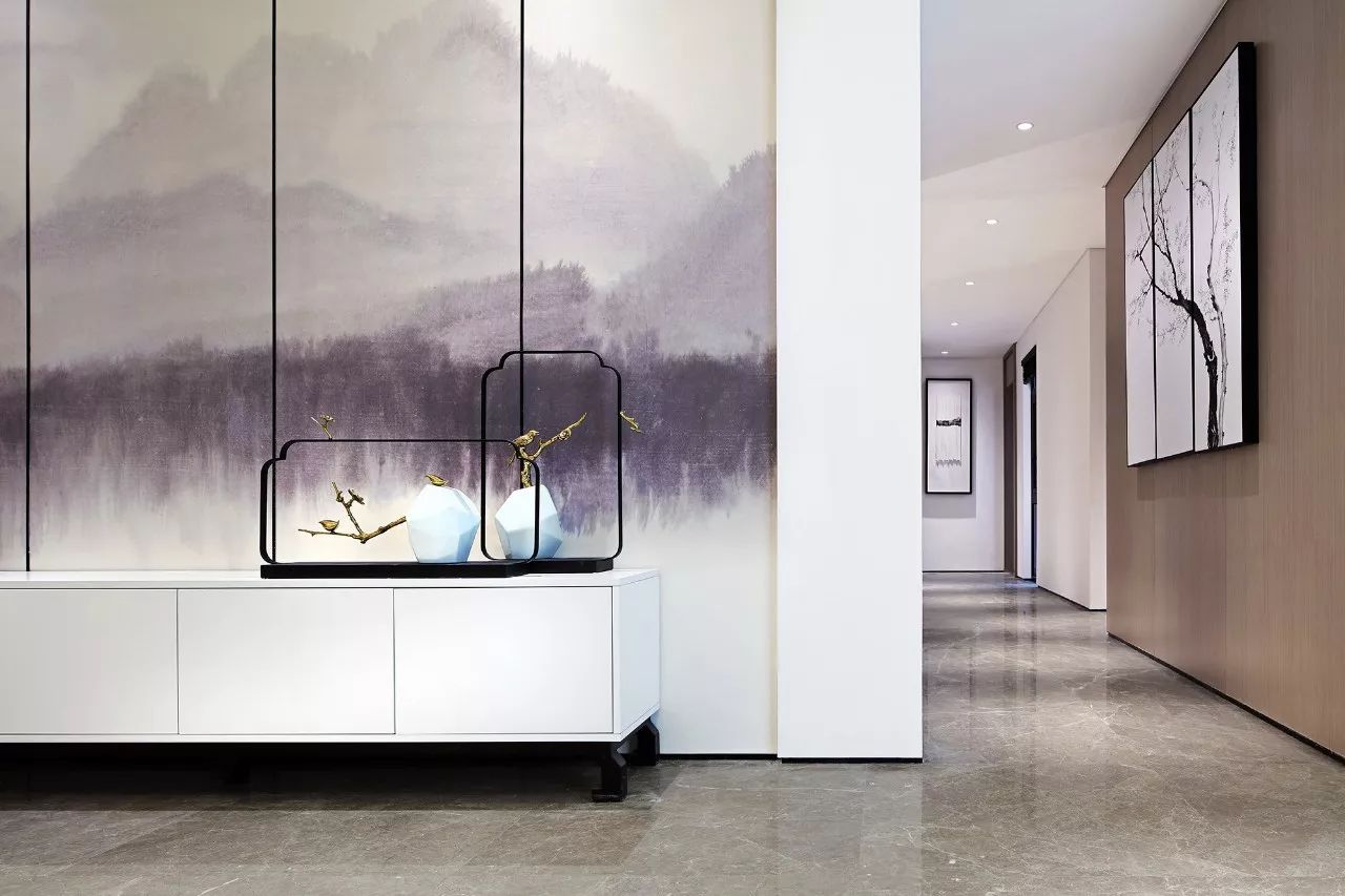 雙拼別墅樣板房：禪意留白的東方中式之美！