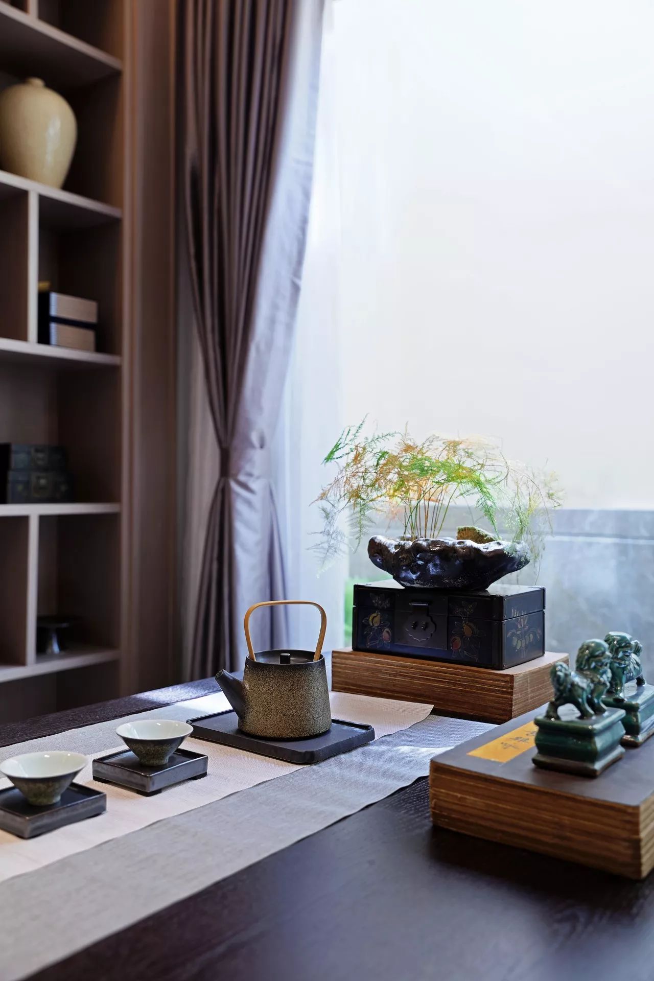 雙拼別墅樣板房：禪意留白的東方中式之美！