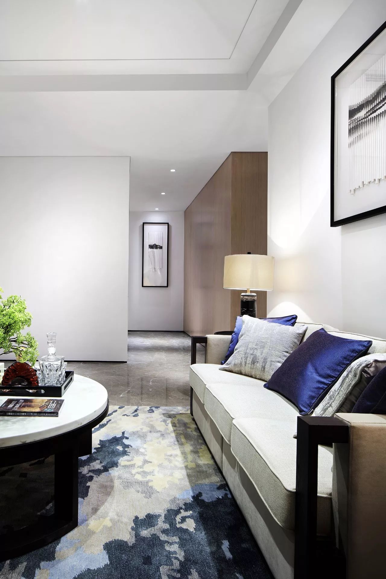 雙拼別墅樣板房：禪意留白的東方中式之美！