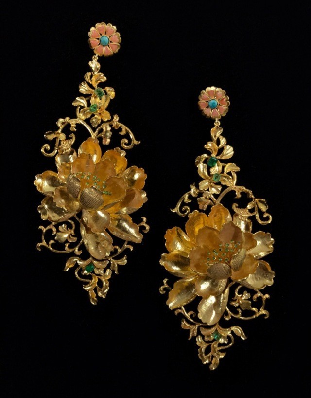 《妖貓傳》的古典珠寶首飾，一場大唐美夢看醉