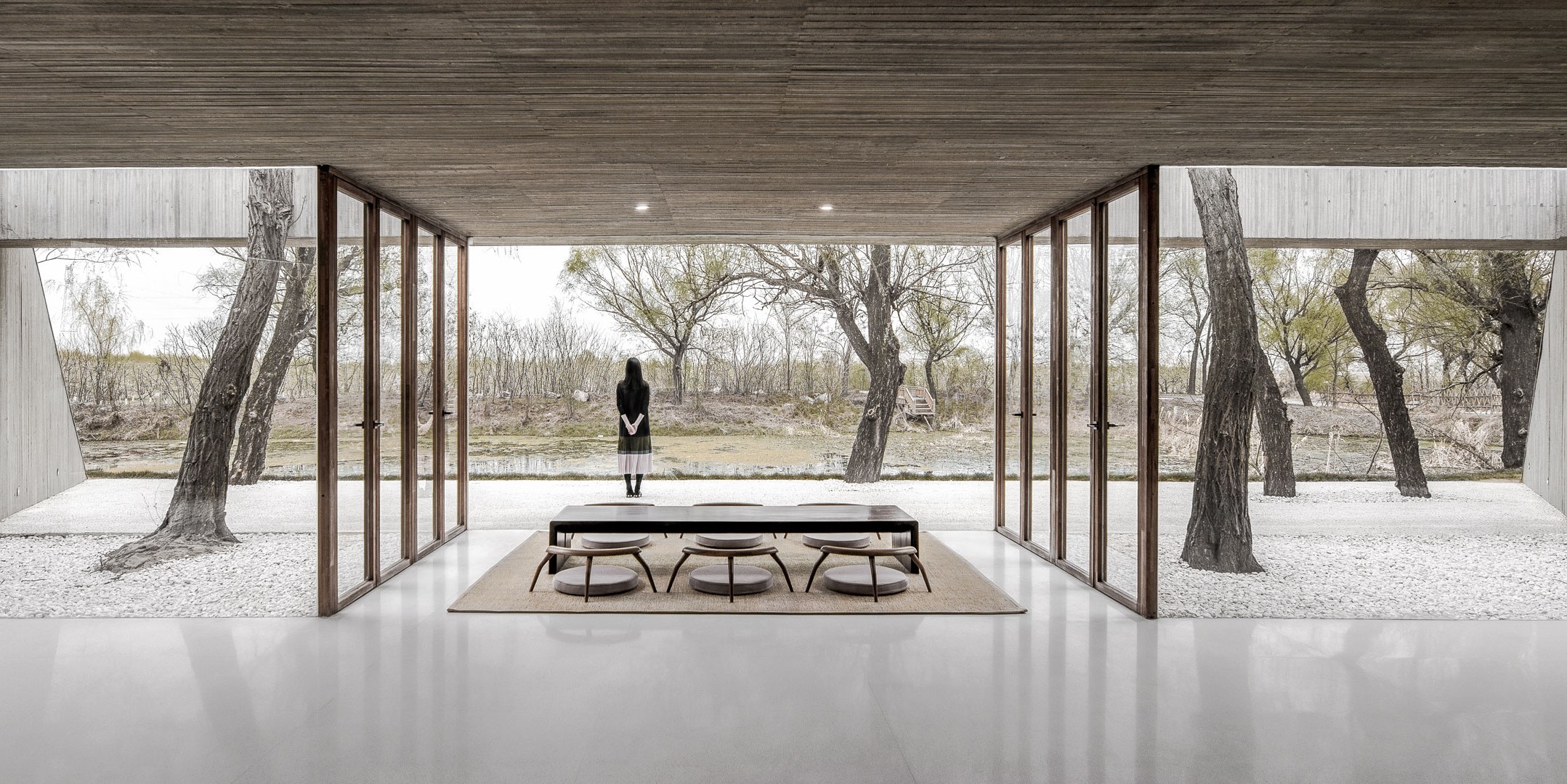 佛系新中式建筑，河北水岸佛堂！