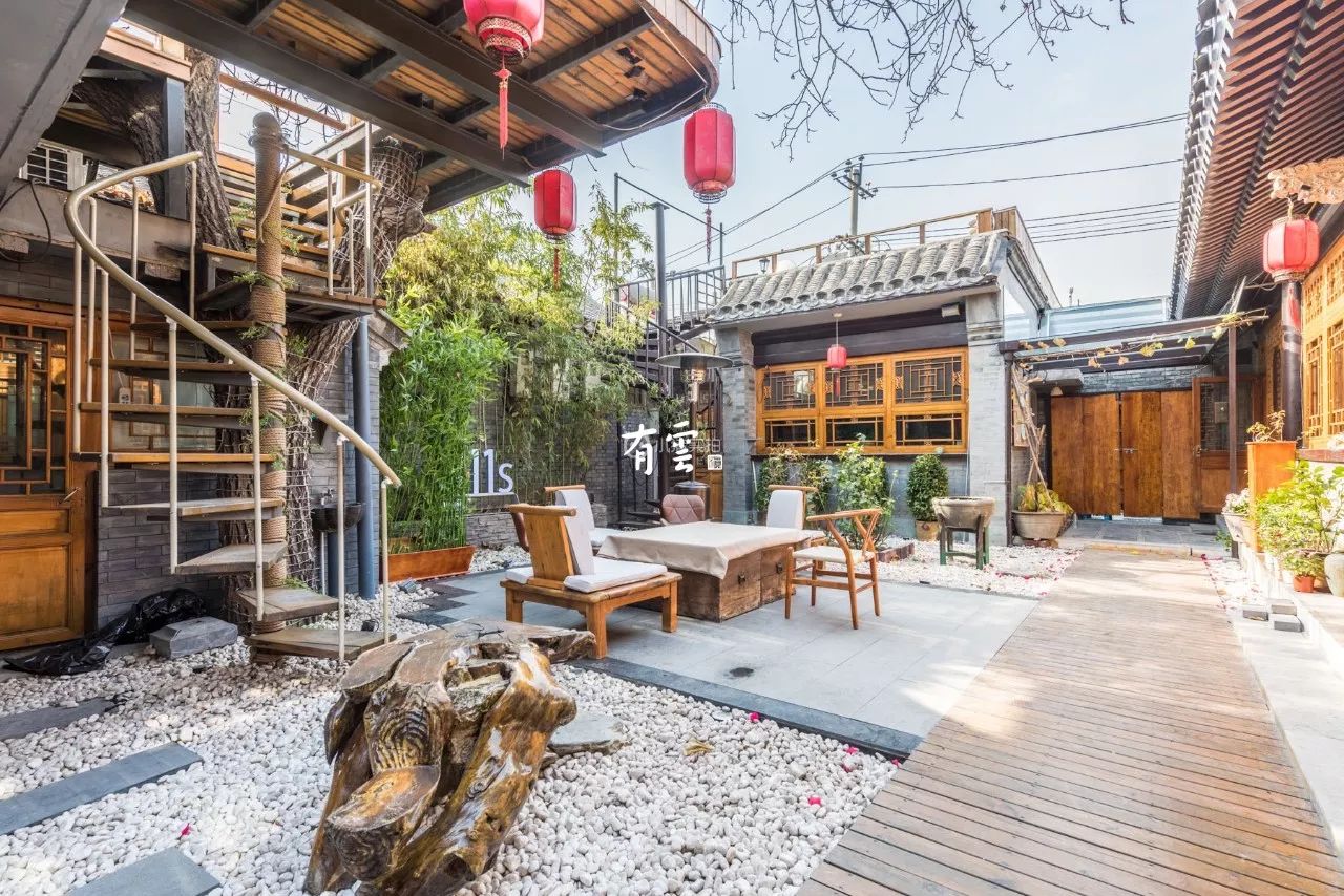 京城·63號(hào)院子，有院子老樹老北京的煙火氣息