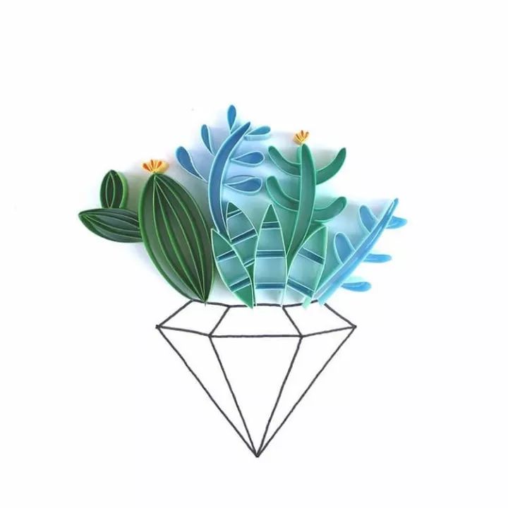 當(dāng)衍紙遇上插畫:衍紙藝術(shù)與插畫的融合