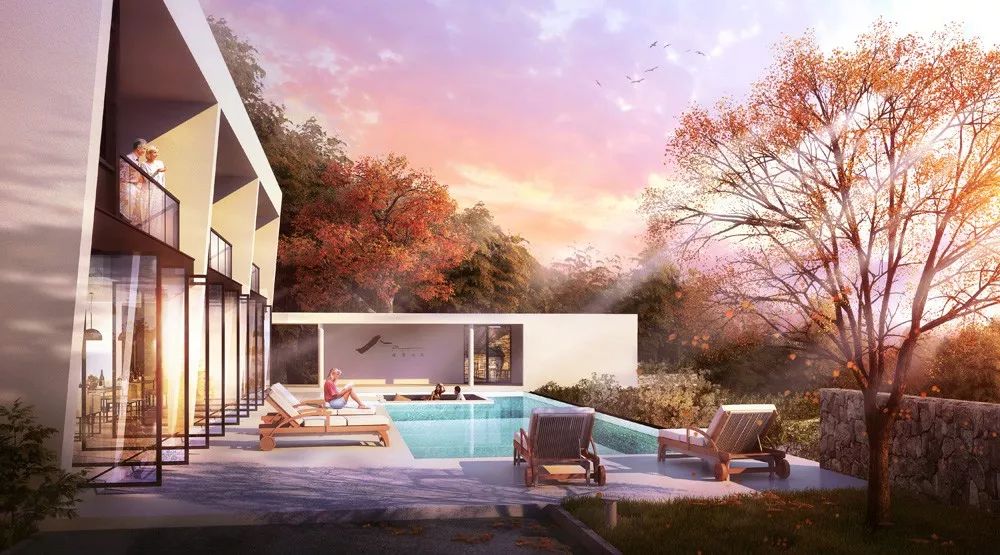 過云山居·長丘田，躺在浴缸里摘朵云