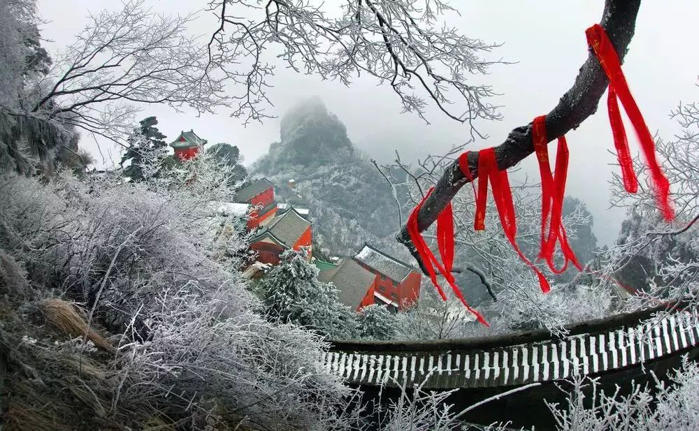 武當(dāng)山雪景攝影：雪后武當(dāng)是仙山
