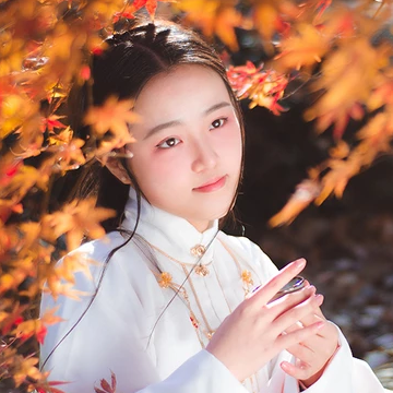 文藝看書女生頭像，唯美古風(fēng)真人頭像