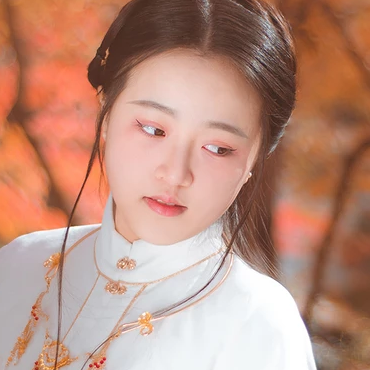 文藝看書女生頭像，唯美古風(fēng)真人頭像