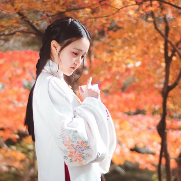 文藝看書女生頭像，唯美古風(fēng)真人頭像