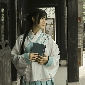 文藝復(fù)古風(fēng)漢服女生頭像，唯美古風(fēng)真人頭像