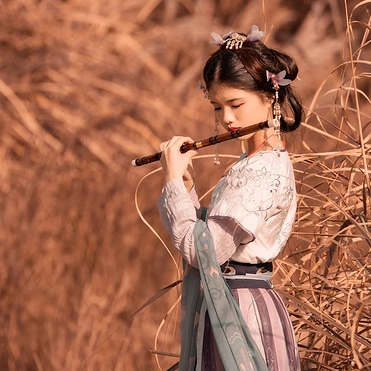 文藝小清新女生頭像，唯美古風(fēng)真人頭像