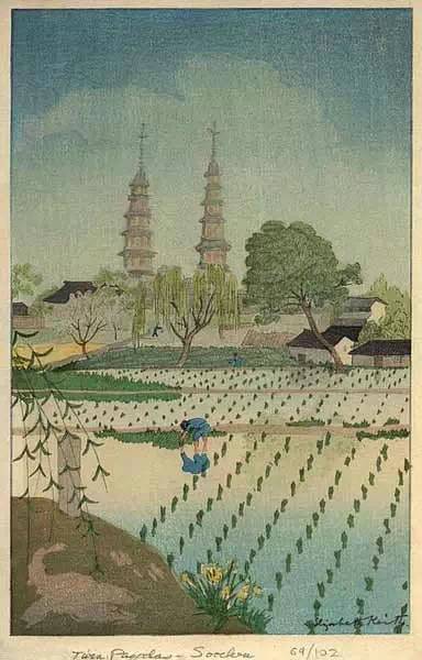 洋畫(huà)家筆下的老中國(guó)：一抹古老的中國(guó)鄉(xiāng)愁