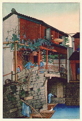 洋畫家筆下的老中國(guó)：一抹古老的中國(guó)鄉(xiāng)愁