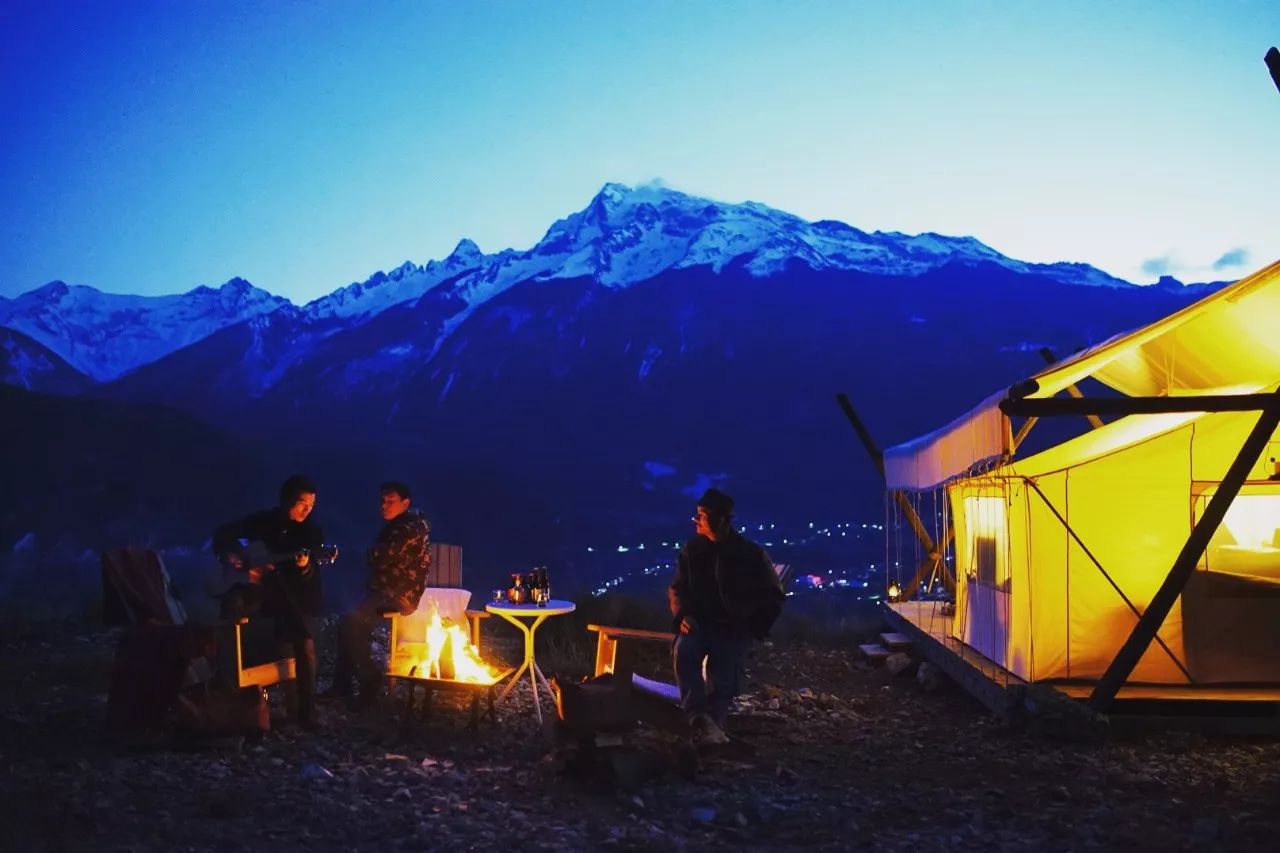 云階·格蘭平營地，踩著云一步步登上哈巴雪山