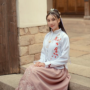 漢服清新女生頭像，唯美古風(fēng)真人頭像