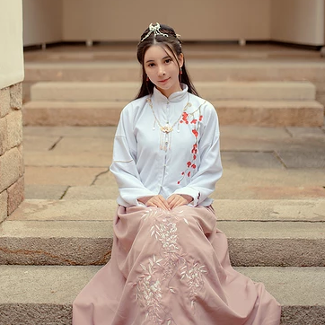 漢服清新女生頭像，唯美古風(fēng)真人頭像