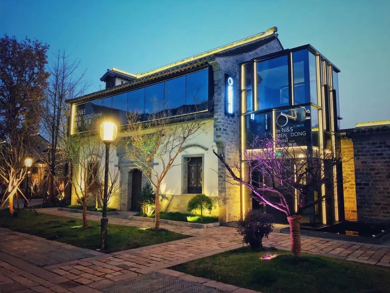 隱南·門東，有著金陵六朝古都的味道