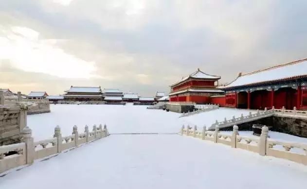 最美中國(guó)古建筑：紫禁城下雪了！