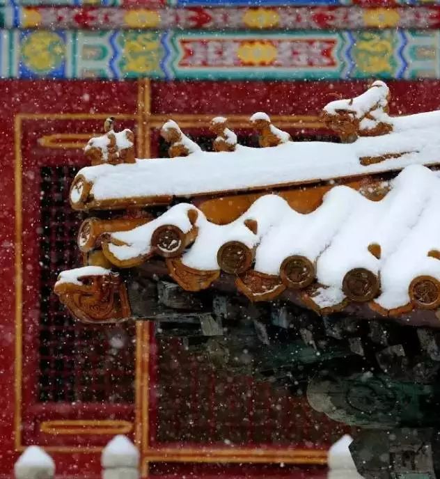 最美中國古建筑：紫禁城下雪了！