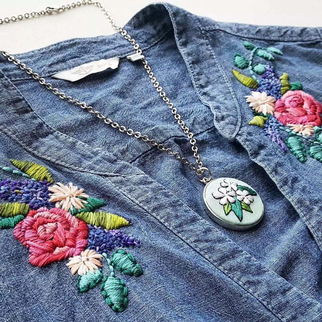 唯美手工刺繡藝術：用針線填滿你的生活吧!