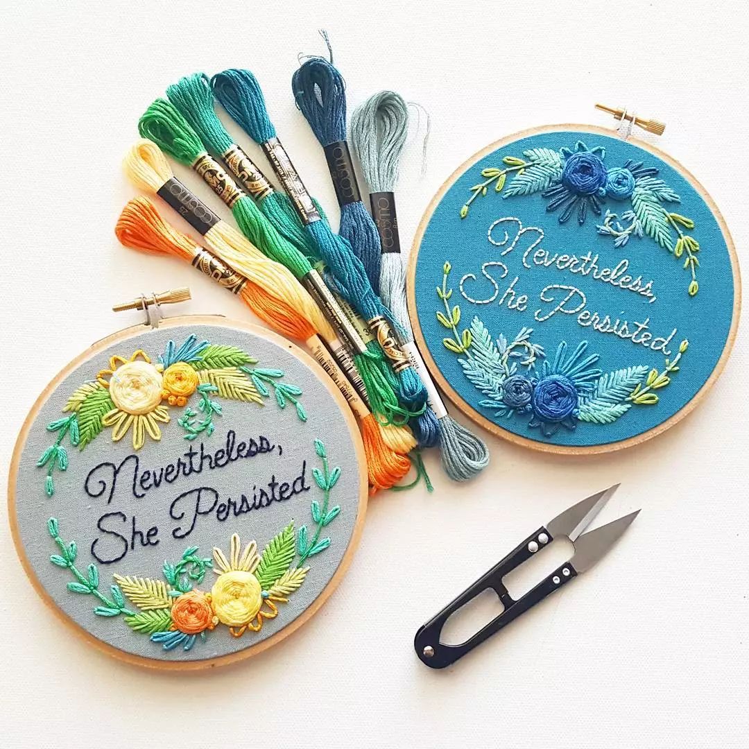 唯美手工刺繡藝術(shù)：用針線填滿你的生活吧!