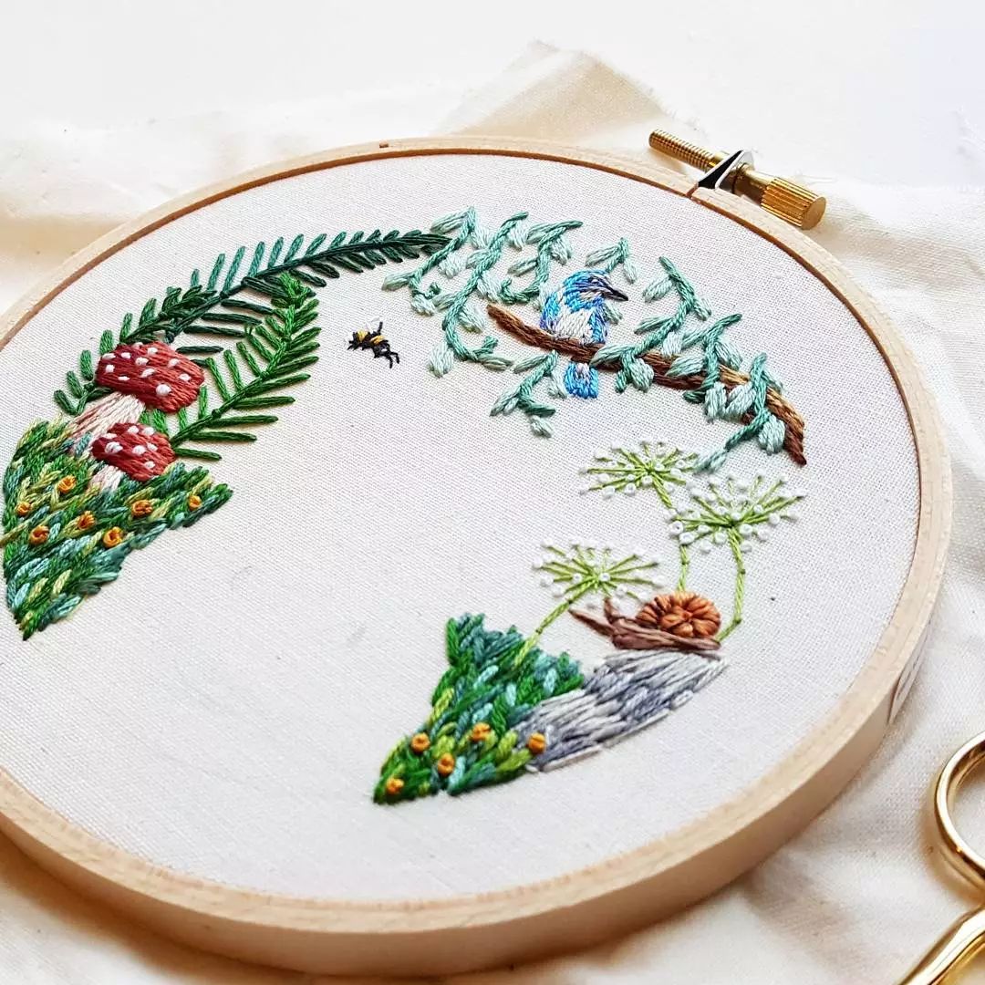 唯美手工刺繡藝術(shù)：用針線填滿你的生活吧!
