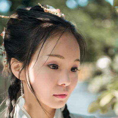 小清新女生頭像，唯美古風(fēng)真人頭像