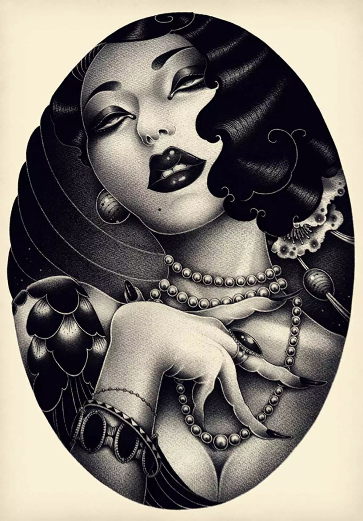 洋溢著肉欲的插畫：日本畫家筆下的東方美感！