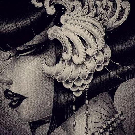 洋溢著肉欲的插畫：日本畫家筆下的東方美感！