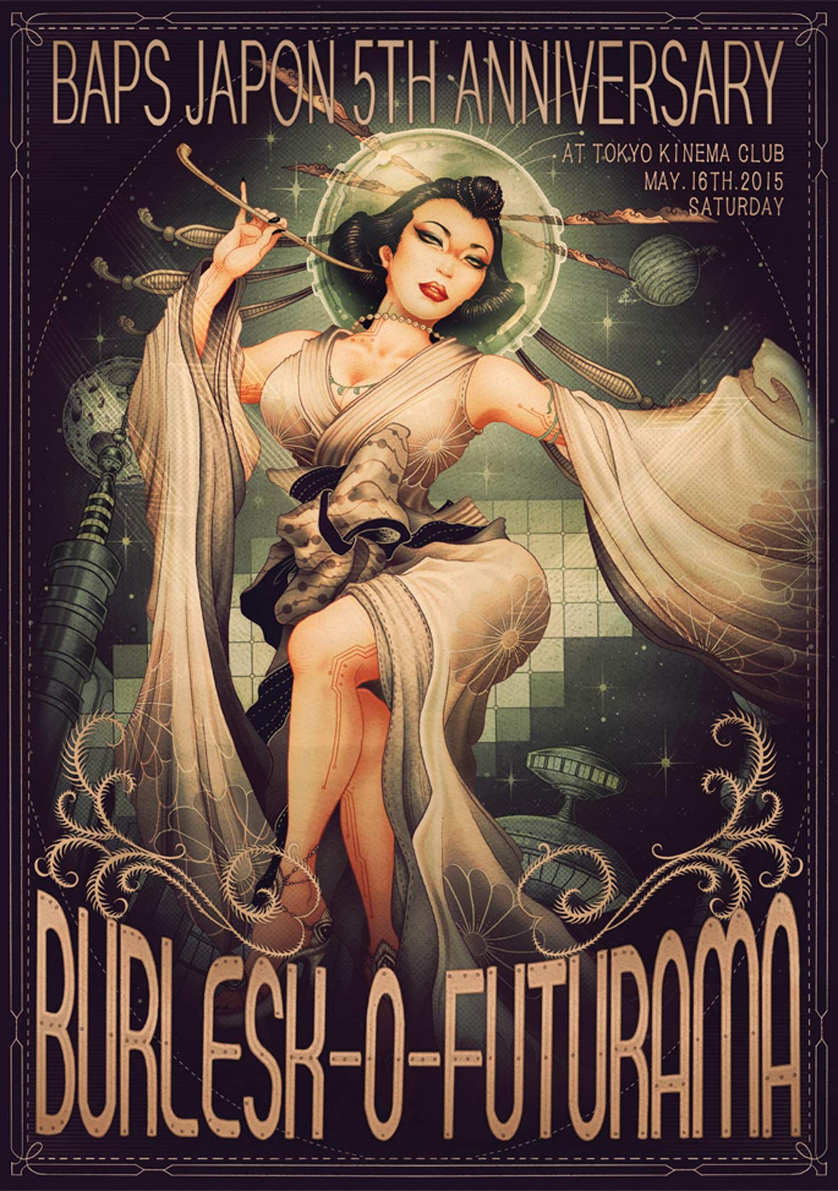 洋溢著肉欲的插畫：日本畫家筆下的東方美感！