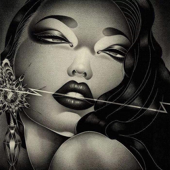 洋溢著肉欲的插畫：日本畫家筆下的東方美感！