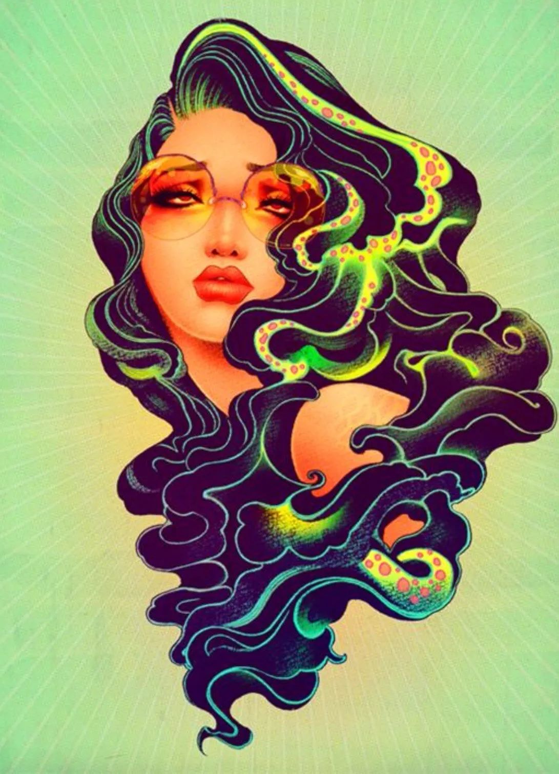 洋溢著肉欲的插畫：日本畫家筆下的東方美感！