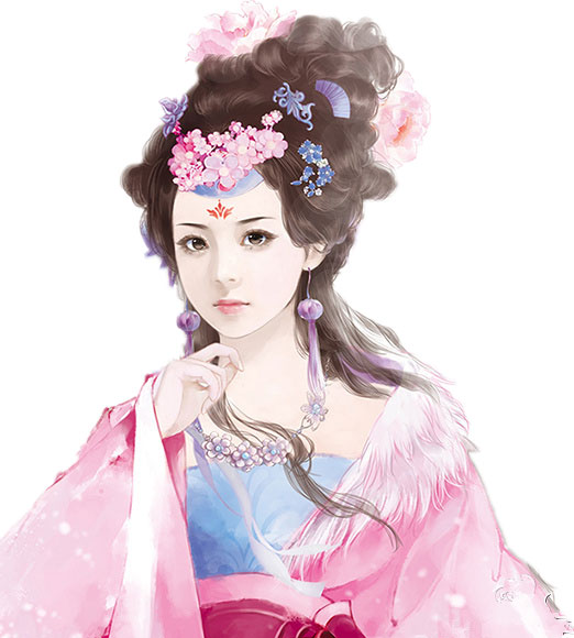 古風(fēng)家佳樂文學(xué)人物插畫，五款唯美古風(fēng)人物圖片