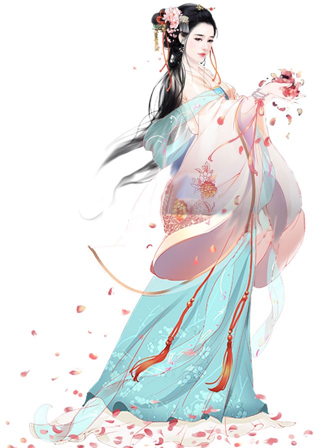 古風(fēng)家佳樂文學(xué)人物插畫，五款唯美古風(fēng)人物圖片