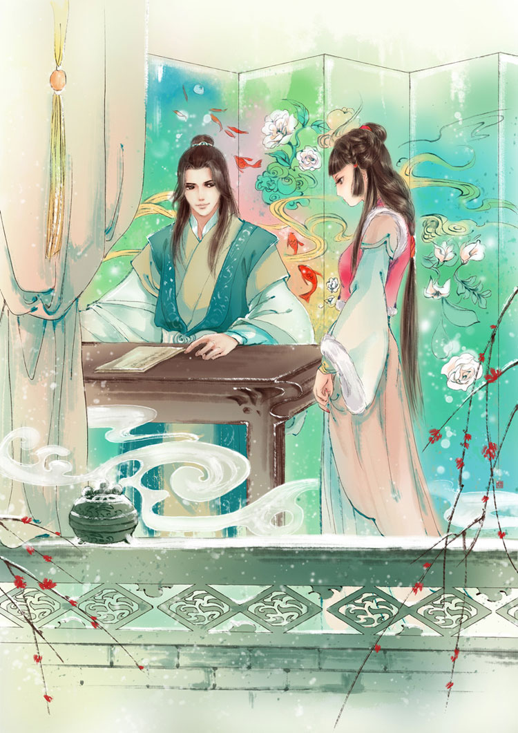 古風(fēng)情侶圖片，四款唯美古風(fēng)人物圖片