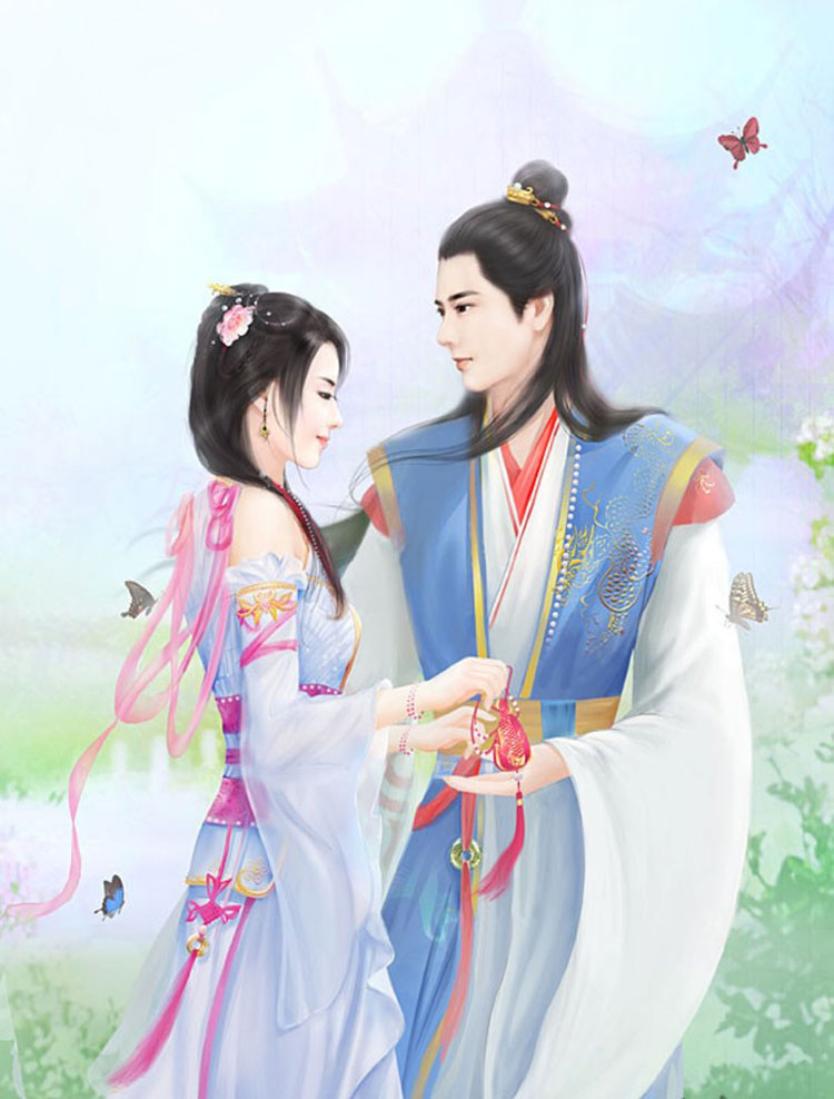古風(fēng)情侶圖片，四款唯美古風(fēng)人物圖片