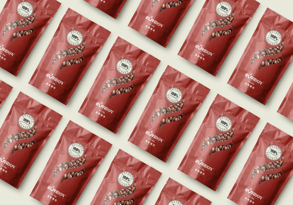 古樸家佳樂文學咖啡食品包裝設計