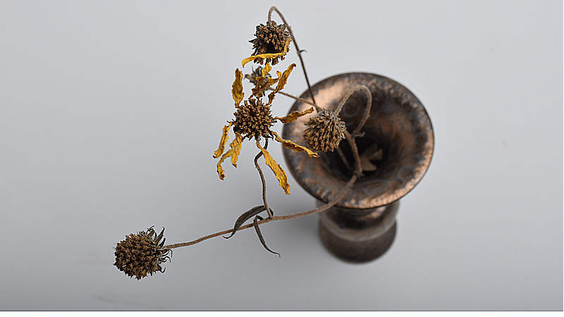 優(yōu)雅古韻插花藝術:天尊瓶花器中式插花