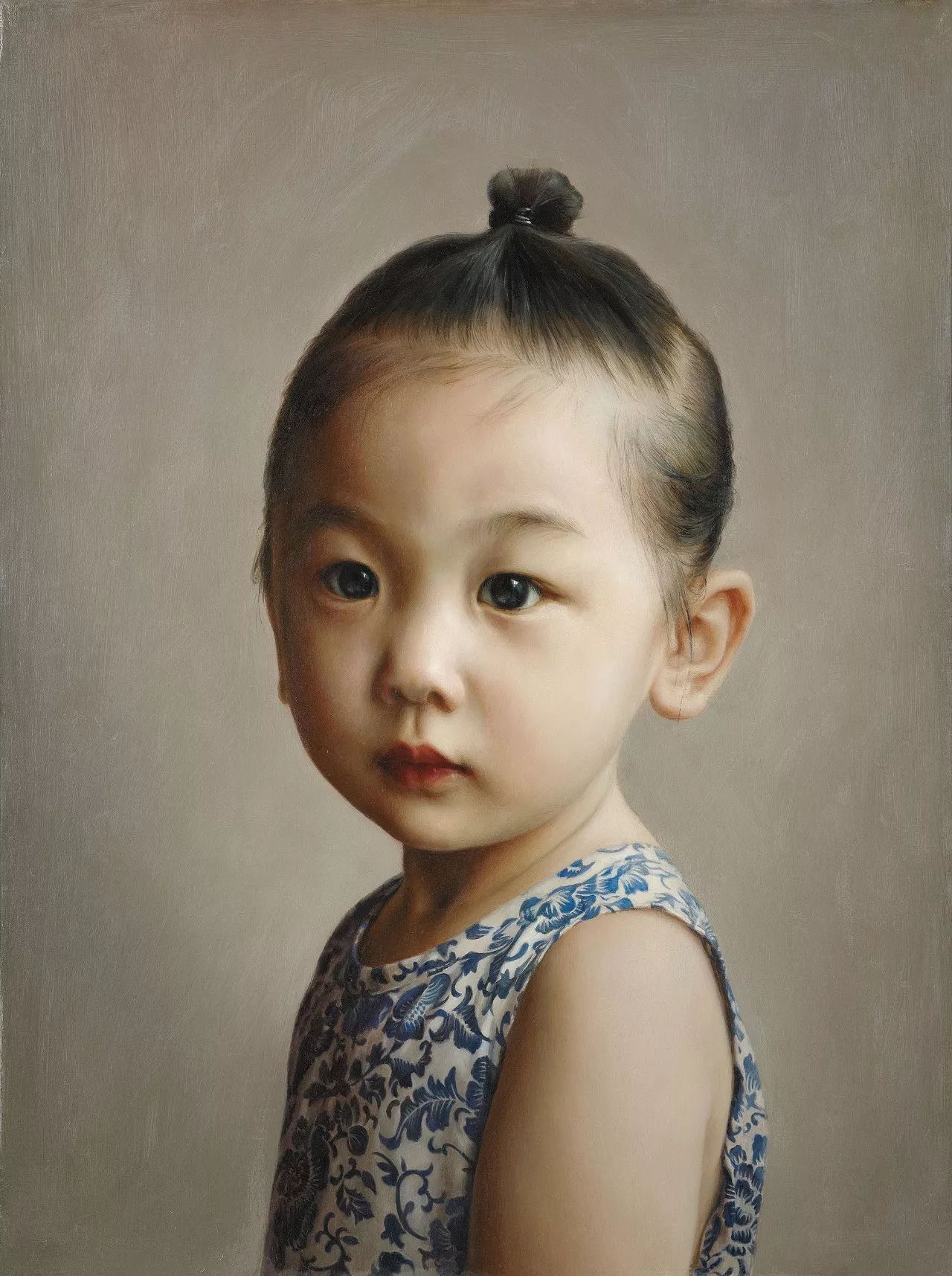 中國(guó)油畫(huà)：記錄超唯美的中式小仙女