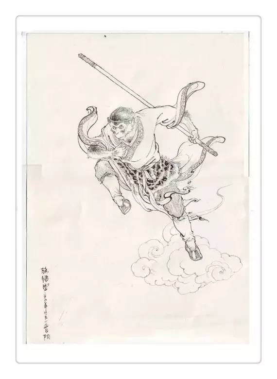 致敬經(jīng)典《西游記》，傳統(tǒng)文化手繪插畫(huà)