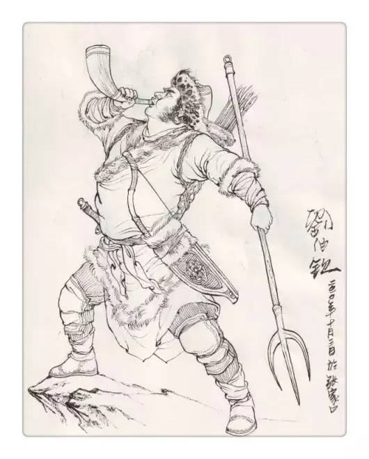 致敬經(jīng)典《西游記》，傳統(tǒng)文化手繪插畫