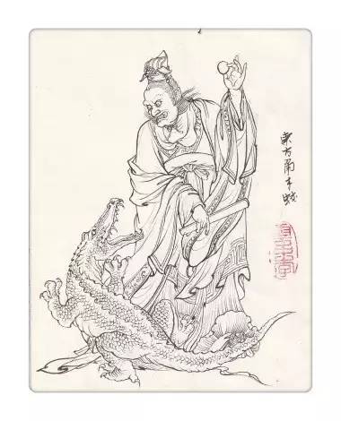 致敬經(jīng)典《西游記》，傳統(tǒng)文化手繪插畫