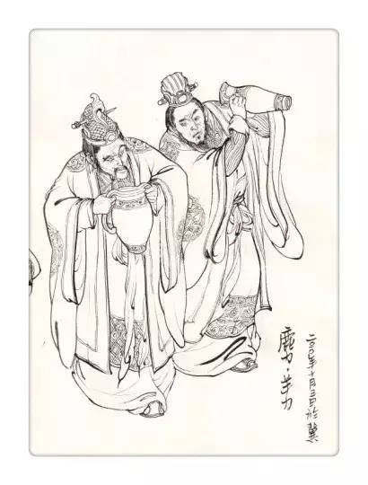 致敬經(jīng)典《西游記》，傳統(tǒng)文化手繪插畫(huà)