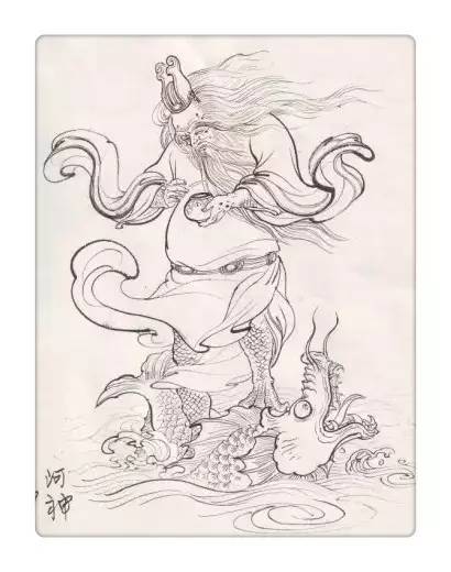 致敬經(jīng)典《西游記》，傳統(tǒng)文化手繪插畫(huà)