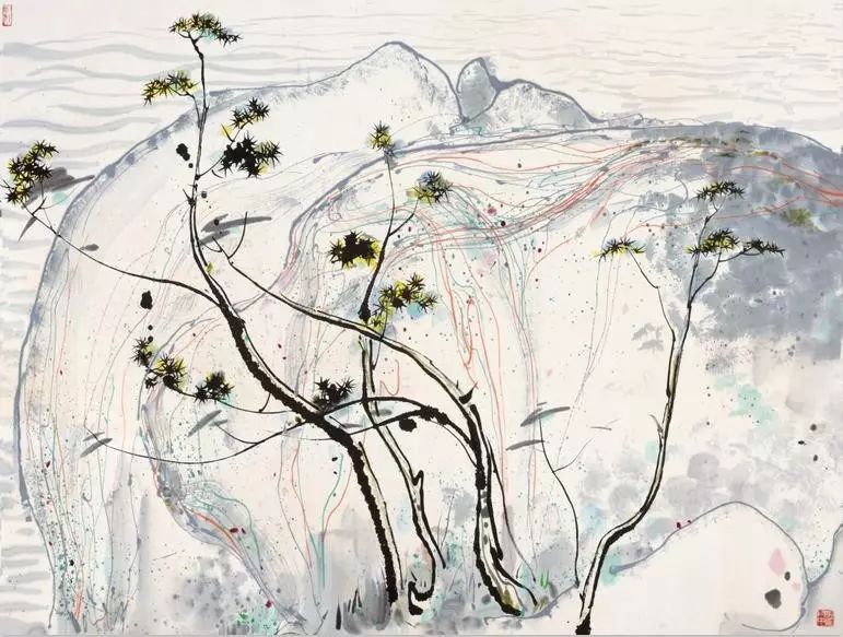 吳冠中的水墨國畫集合，中國藝術(shù)最顯眼的景觀