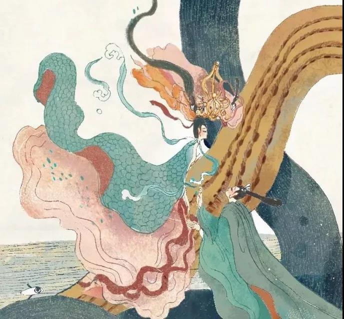 《洛神賦》繪本插畫，最美的中國式愛情！