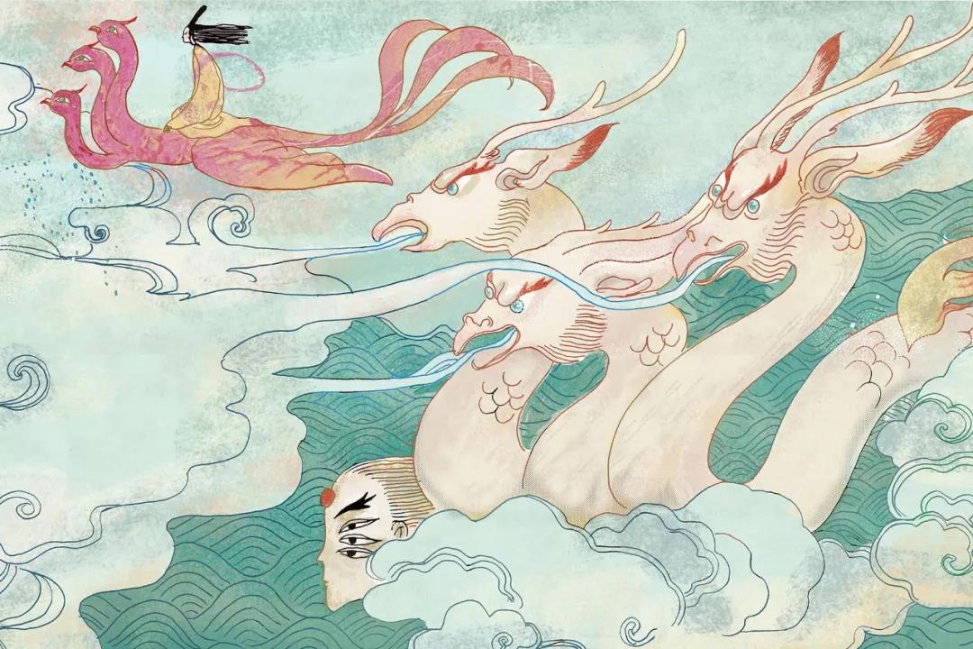 《洛神賦》繪本插畫，最美的中國式愛情！