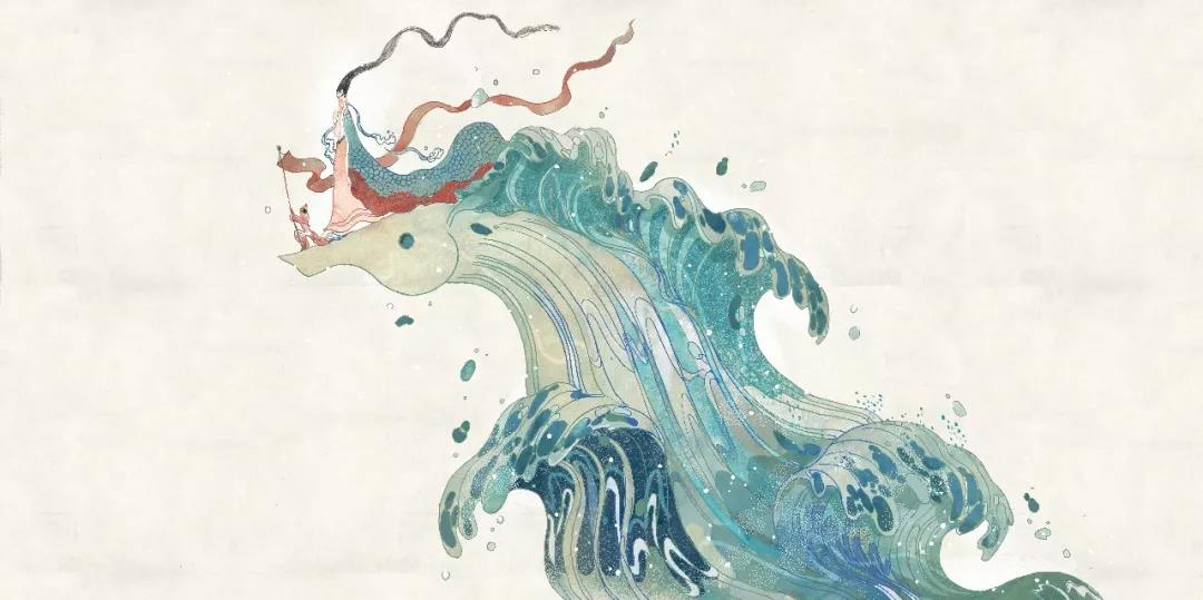 《洛神賦》繪本插畫，最美的中國式愛情！