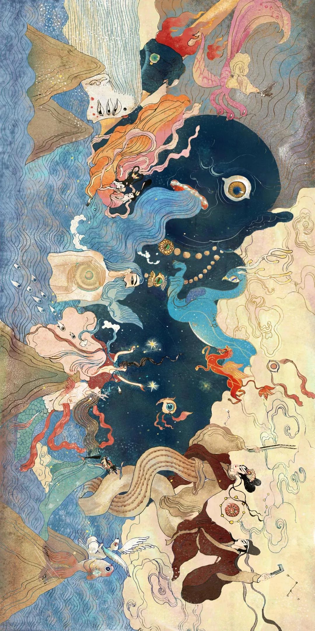 《洛神賦》繪本插畫，最美的中國式愛情！